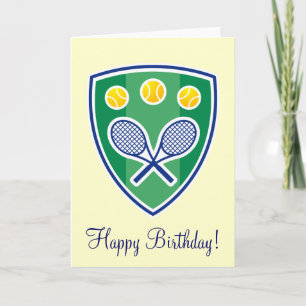 Elégante carte de voeux pour l'anniversaire de Ten