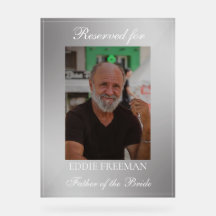 Élégante Chaise commémorative de mariage Vignette 