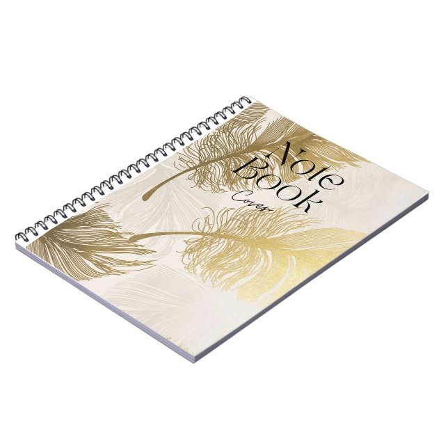 Elégante conception des ailes de Carnet Spiral (Côté gauche)