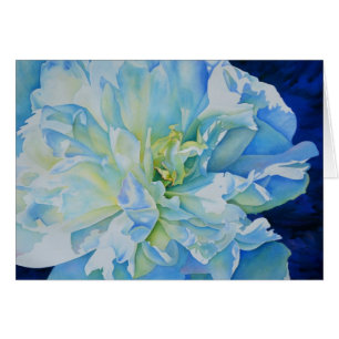 Elégante couleur bleue turquoise florale