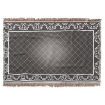 Élégante couverture de jeton monochrome
