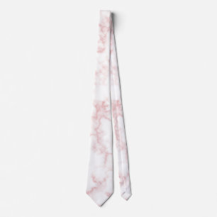 Élégante Cravate en marbre rose