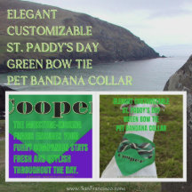 Elégante Cravate personnalisée St. Paddy’s Day Gre