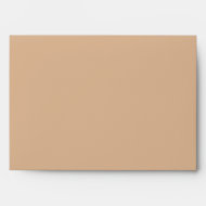 Élégante Enveloppe de Graduation Beige Adresse de 