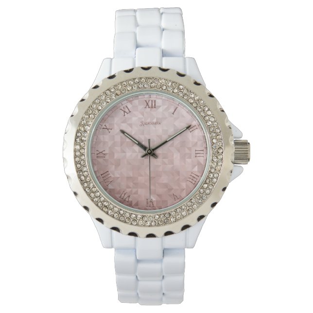 Élégante et élégante montre à poignet pour femmes (devant)