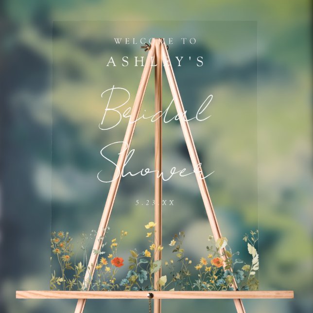 Élégante Fête des mariées Fleur sauvage (Neutre)