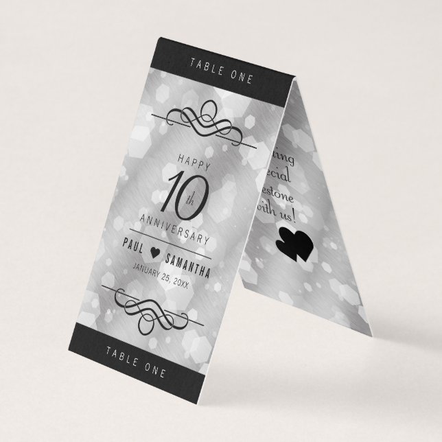 Élégante fête du 10e anniversaire du Mariage de Ti (Front)