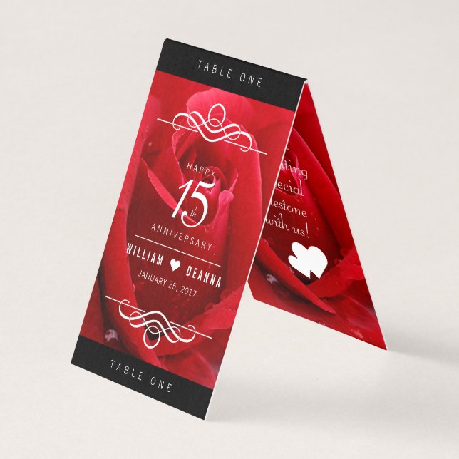 Élégante fête du 15e anniversaire du Mariage Rose (Front)
