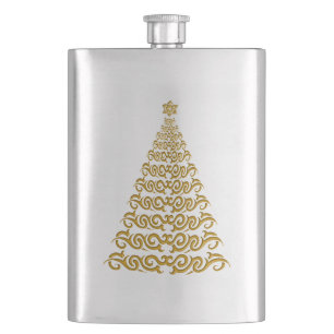 Élégante flacon d'arbre de Noël