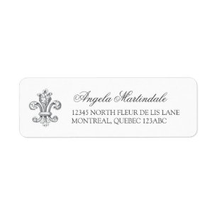 Élégante Fleur de Lis