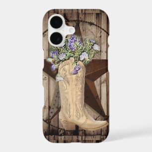 Élégante fleur sauvage étoile du Texas cowgirl de