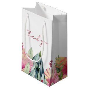 Elégante Fleurs de champs Mariage Favor Cadeau Sac