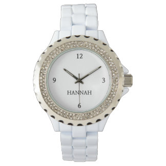Elégante "HANNAH" Montre Personnalisée