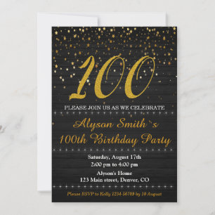 Elégante invitation d'anniversaire Adulte femme in