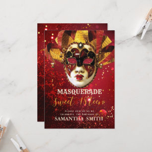 Elégante Invitation Masquerade
