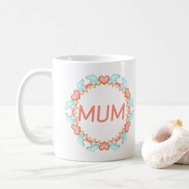Élégante maman Mug (Avec donut)