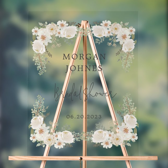 Élégante mariée florale d'ivoire (Neutre)