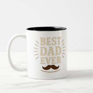 Elégante Mug "Best Papa Ever" - Fête des Pères Gif