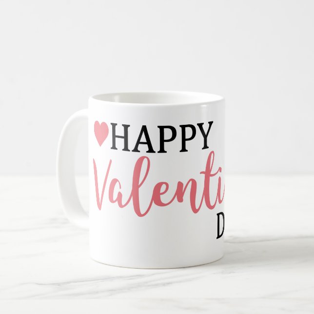Élégante Mugs de la Saint-Valentin (Devant gauche)