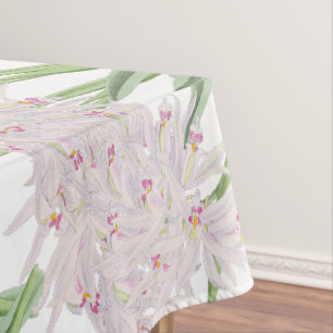 Élégante nappe Florale Pastel Pink Lilies