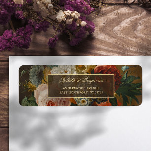 Élégante nature morte florale d'art raffiné pour m