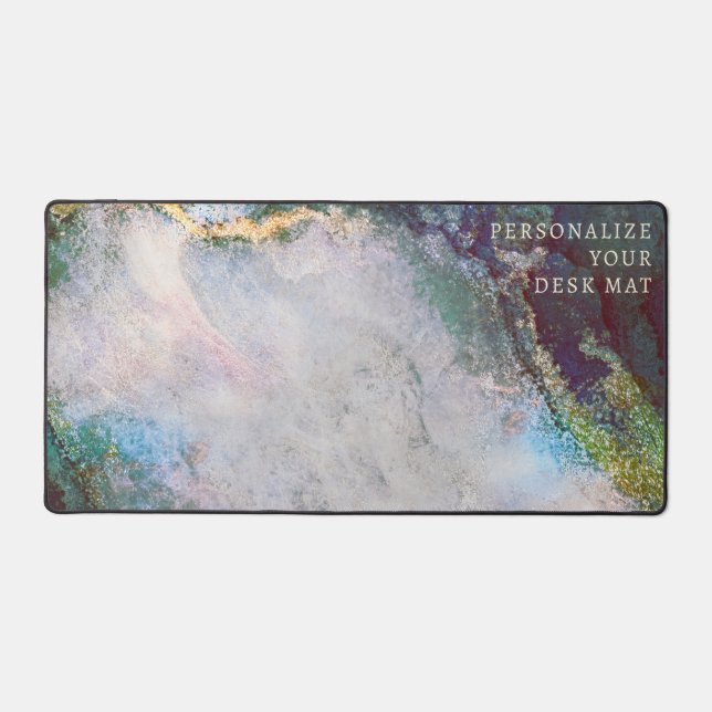 Elégante Parties scintillant or Jade Marbre vert C (Recto)