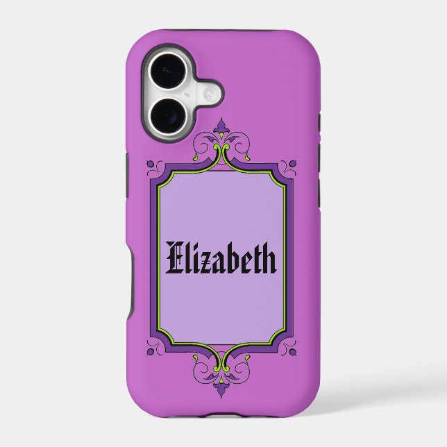 Élégante plaque de livre encadrée (Verso)