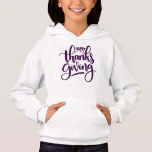 Élégante typographie de Bon thanksgiving
