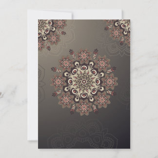 Élégante voiture de Faire-part de mariage indienne