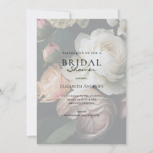 Elegantes Brautparty Boho Einladung Invitation