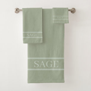 Élégantes rayures sur serviettes de bain couleur s