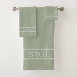 Élégantes rayures sur serviettes de bain couleur s