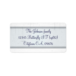 Elegantly Old fashion Label