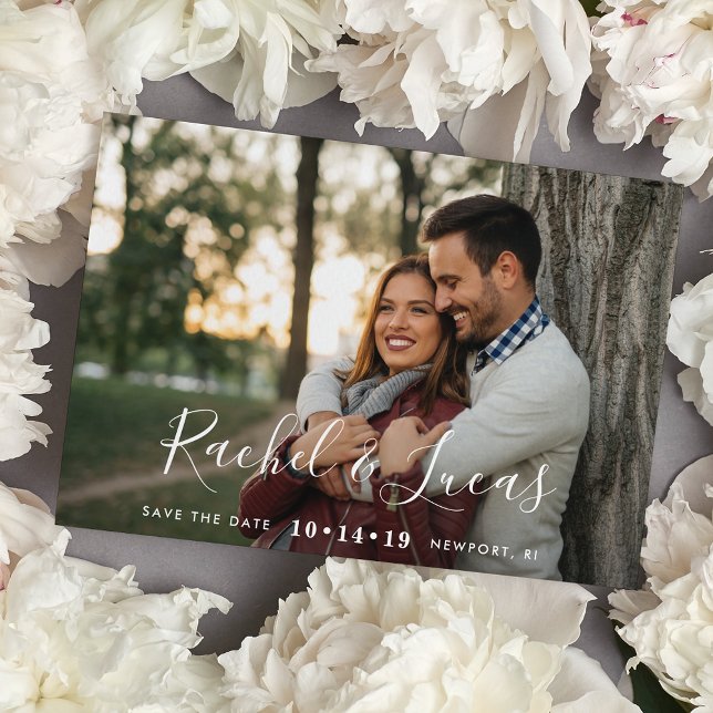 Elegantly Penned | Photo Save the Date (Creator Uploaded)