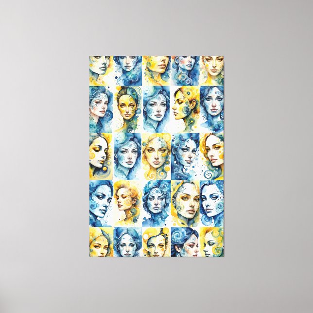 Eleganz 1 Canvas Print  (Front)