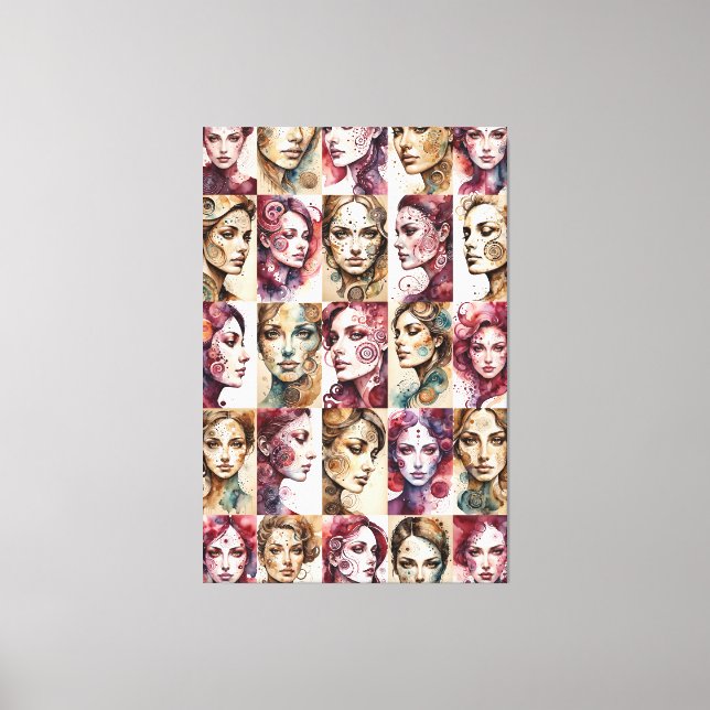Eleganz 4 Canvas Print  (Front)