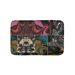 Elegent Abstract MARBLE Pattern Bath Mat