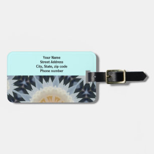 Elegent Fractal Luggage Tag