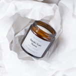 Elegent Last Nerve Candle Label Square Sticker<br><div class="desc">Use " Last Nerve" label for your candle business to create a funny and cute mom gift. Include your company name along with any other additional information of your choosing about your candle or your business.</div>
