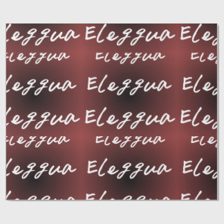Eleggua gift wrapping paper 