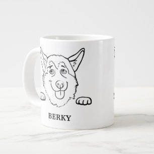 Elegnat Dog Breed Custom name Mug