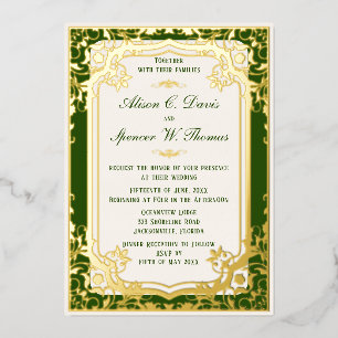 Elegrant Green Wedding 