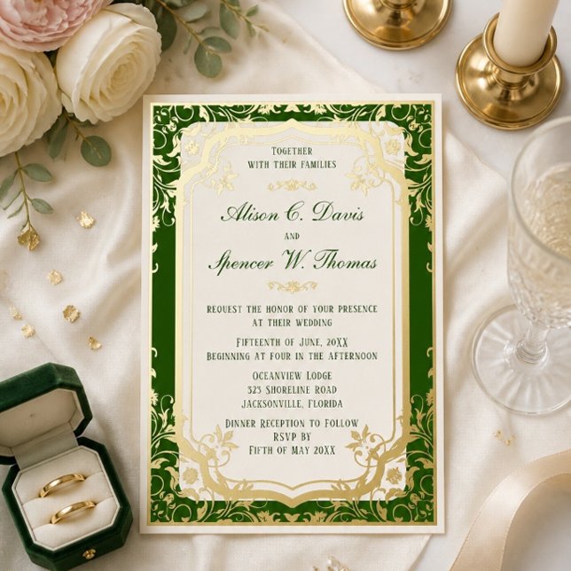 Elegrant Green Wedding  (Creator Uploaded)