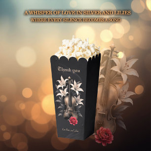 Elegy for a Fallen Song – Romantic Gothic Violin  Favor Box