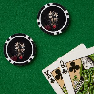 Elegy for a Fallen Song – Romantic Gothic Violin  Poker Chips