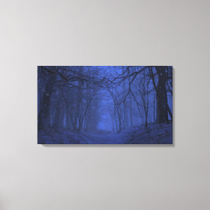 Elegy (Winter/Night) Canvas Print