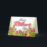 Elelgant Colourful Mother’s Day Design Holiday Card<br><div class="desc">Elelgant Colourful Mother’s Day Design Card</div>
