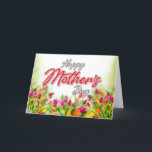 Elelgant Colourful Mother’s Day Design Holiday Card<br><div class="desc">Elelgant Colourful Mother’s Day Design Card</div>