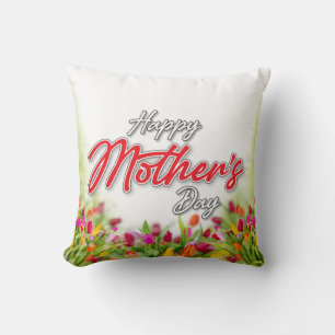 Elelgant Colourful Mother’s Day Design Pillow