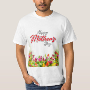Elelgant Colourful Mother’s Day Design T-Shirt